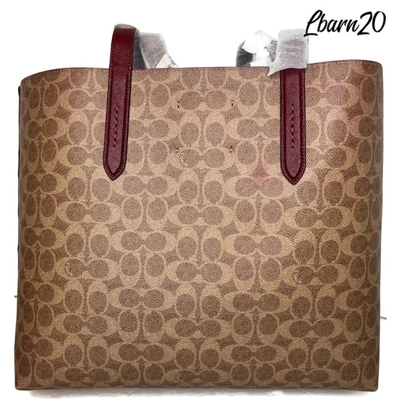 Coach 338775 Signature Heritage Horse and Carriage MultiColor Tote Bag NWT Macys - Picture 8 of 13